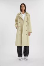 Globe Trenchcoat Naturlig Gul Axel Arigato - Bilde 3