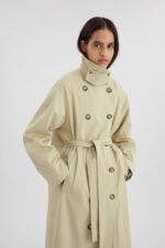 Globe Trenchcoat Naturlig Gul Axel Arigato - Bilde 5