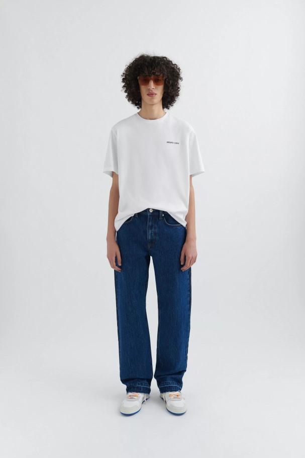 hybridjeans_mellombla_morkebla_axel_arigato.jpg Hybridjeans Mellomblå Mørkeblå Axel Arigato - Bilde 1
