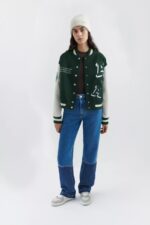 Illusion Varsity Jakke Axel Arigato Mørkegrønn - Bilde 3