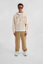 Legend Hettegenser Med Glidelås Blek Beige Axel Arigato - Bilde 4