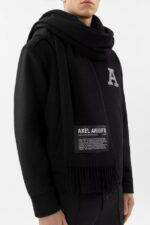 Logo B Bel Skjerf Svart Axel Arigato - Bilde 2