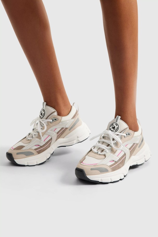 maraton_r_loype_axel_arigato_beige_rosa.jpg Maraton R-løype Axel Arigato Beige Rosa - Bilde 1