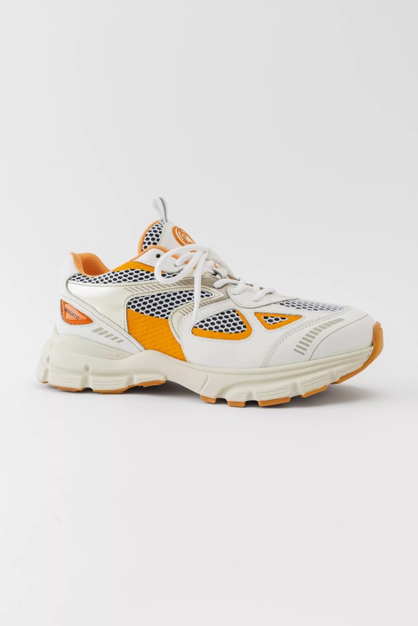 maratonloper_axel_arigato_hvit_oransje.jpg Maratonløper Axel Arigato Hvit Oransje - Bilde 1