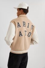 Mayday Varsity Bomber Axel Arigato Beige - Bilde 2