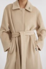 Millenium Ull Frakk Axel Arigato Blek Beige - Bilde 3