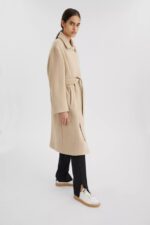 Millenium Ull Frakk Axel Arigato Blek Beige - Bilde 4