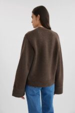 Minne Avslappet Cardigan Brun Axel Arigato - Bilde 2
