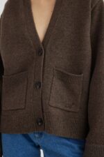 Minne Avslappet Cardigan Brun Axel Arigato - Bilde 3