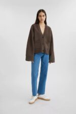 Minne Avslappet Cardigan Brun Axel Arigato - Bilde 4