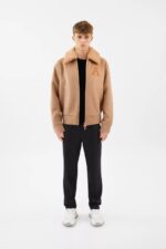 Ortega Bomberjakke Beige Skulder Arigato - Bilde 4