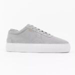 Plattform Semsket Skinn Axel Arigato Lys Grå