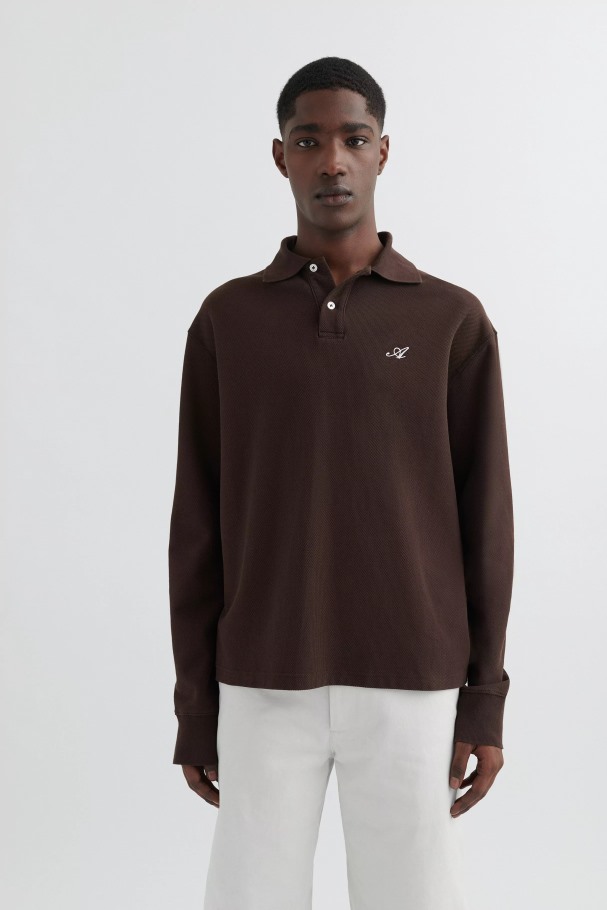signatur_poloskjorte_molefbfbdefbfbd_axel_arigato.jpg Signatur Poloskjorte Mol�� Axel Arigato - Bilde 1