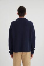 Team Halfzip Genser Marineblå Axel Arigato - Bilde 2