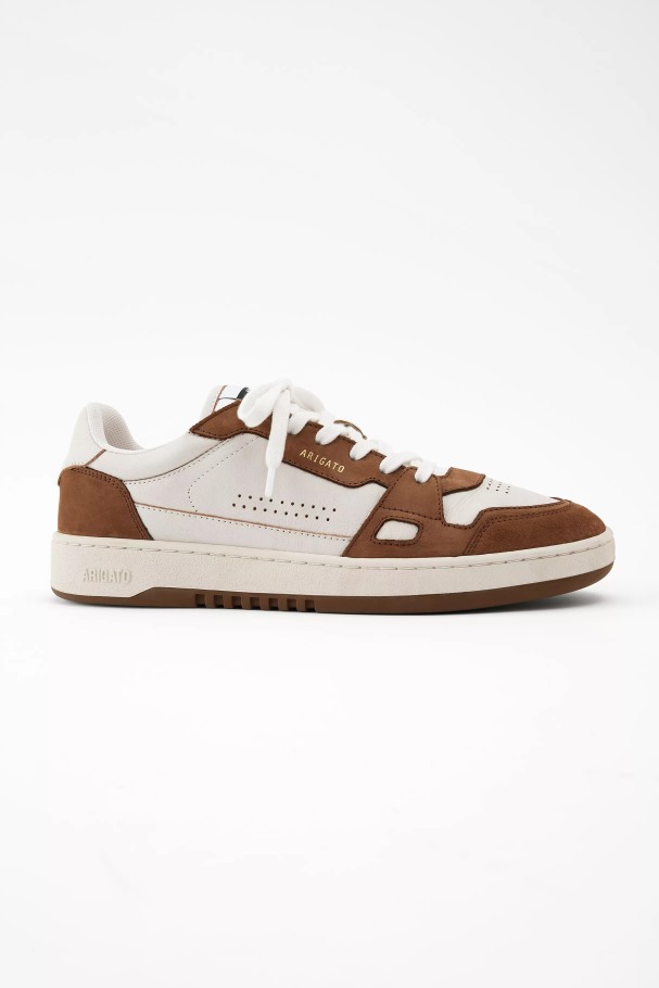 terninger_lo_sneaker_hvit_brun_axel_arigato.jpg Terninger Lo Sneaker Hvit Brun Axel Arigato - Bilde 1