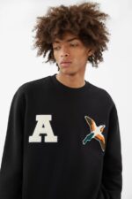 Varsity Bee Bird Sweatshirt Axel Arigato Svart - Bilde 3